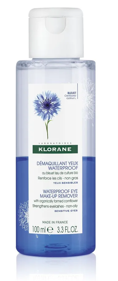 Klorane Bleuet Bio Démaquillant Yeux Waterproof 100Ml