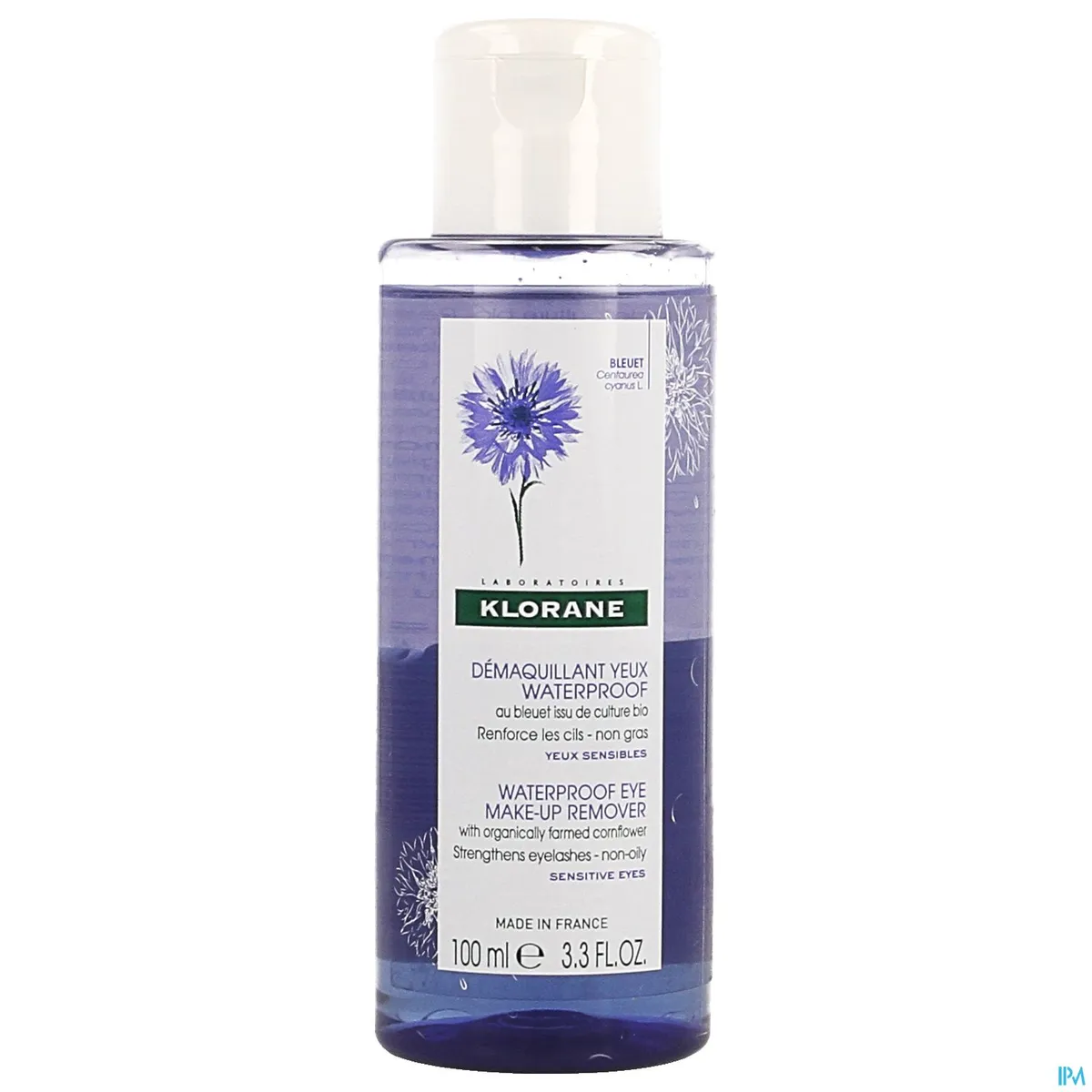 Klorane Bio Korenbloem Waterproof Oog Make-Up Remover 100Ml