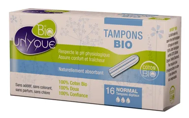 Unyque Tampon Bio Normaal 16 Stuks