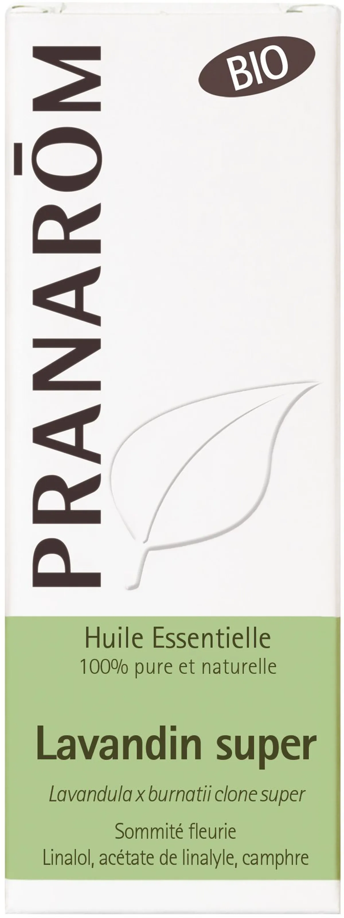 Pranarôm Lavandin Super Huile Essentielle Bio 10ml