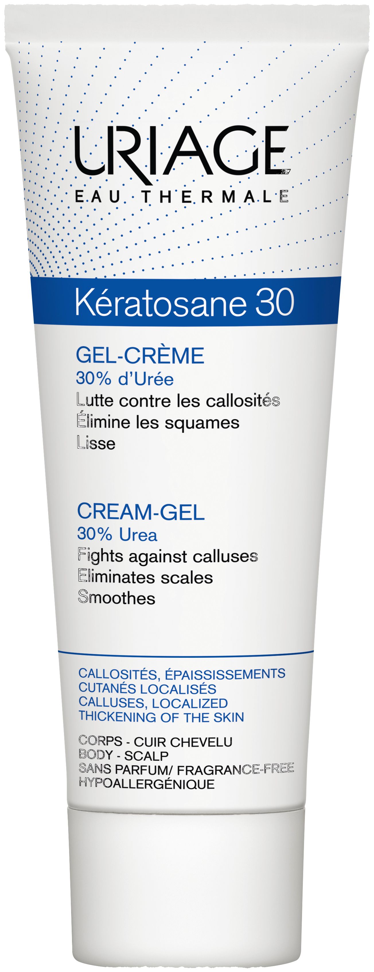 Uriage Keratosane 30 Gel Crème 75ml - Callosité - Cor - Durillon - Oeil ...