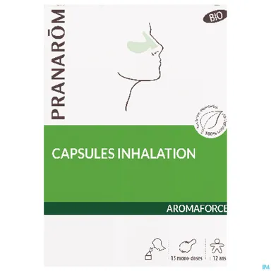 Pranarôm Aromaforce Inhalatiecapsules 15 Unidoses Bio