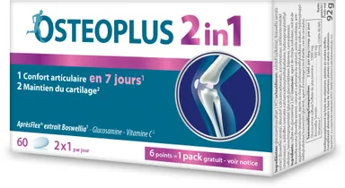 Osteoplus 2 en 1 60 Comprimés