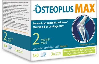 Osteoplus Max 2 Mois 180 Comprimés