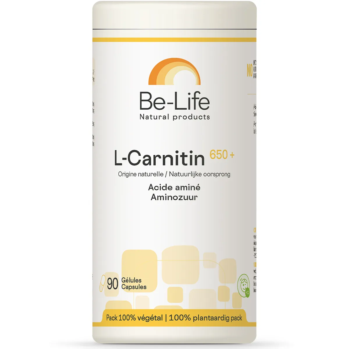 Be Life L Carnitin 650+ 90 Gélules