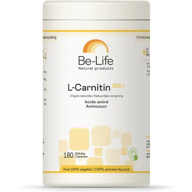 Be Life L Carnitine 650+ 180 Capsules