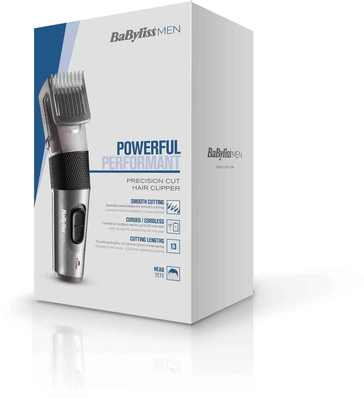 Babyliss Tondeusse Cheveux Precision Cut - Cord/cordless