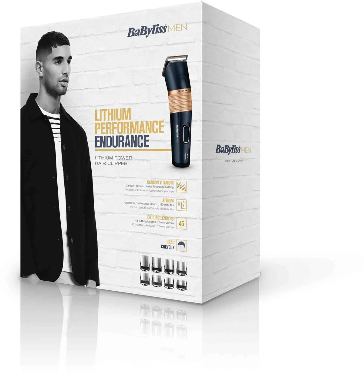 Babyliss Tondeuse Cheveux Lithium Power - Cord/cordless