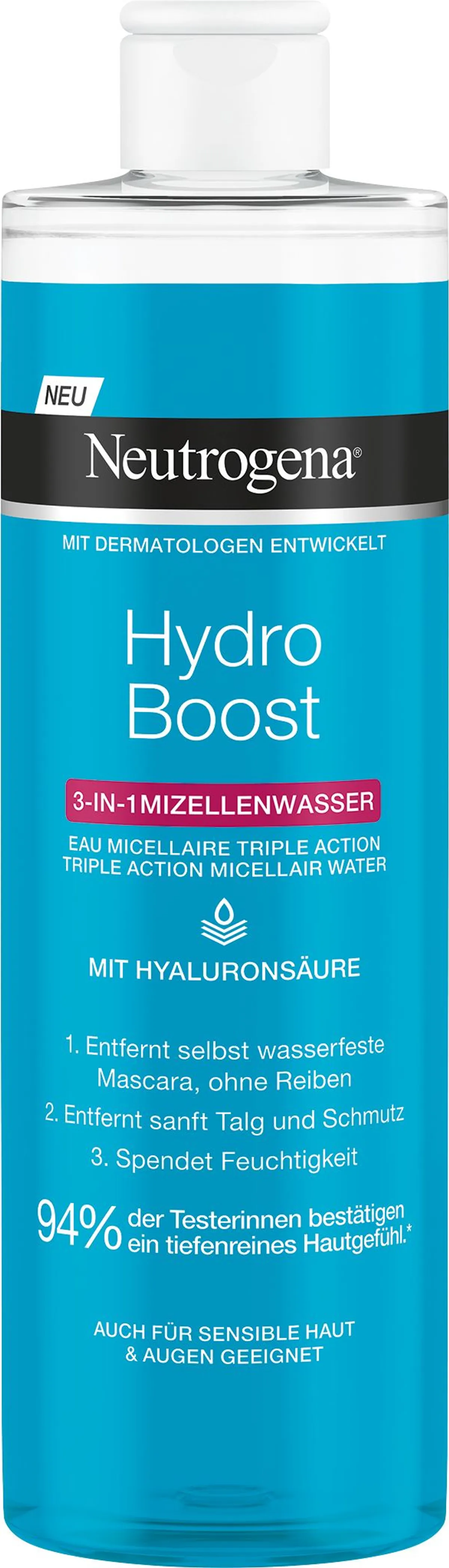 Neutrogena HydroBoost 3en1 Eau Micellaire 400ml