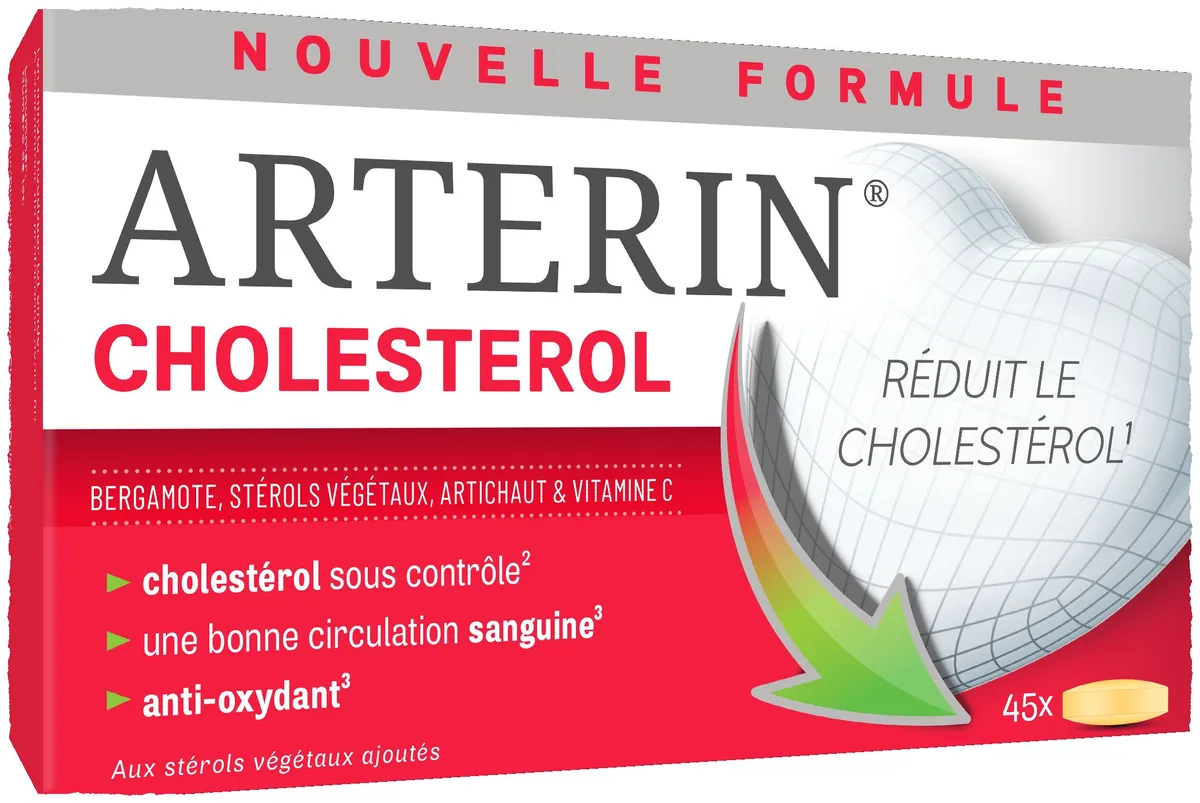 Arterin Cholesterol 45 Comprimés