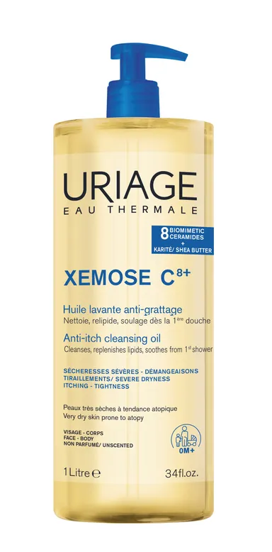 Uriage Xémose C8+ Huile Lavante Apaisante 1L