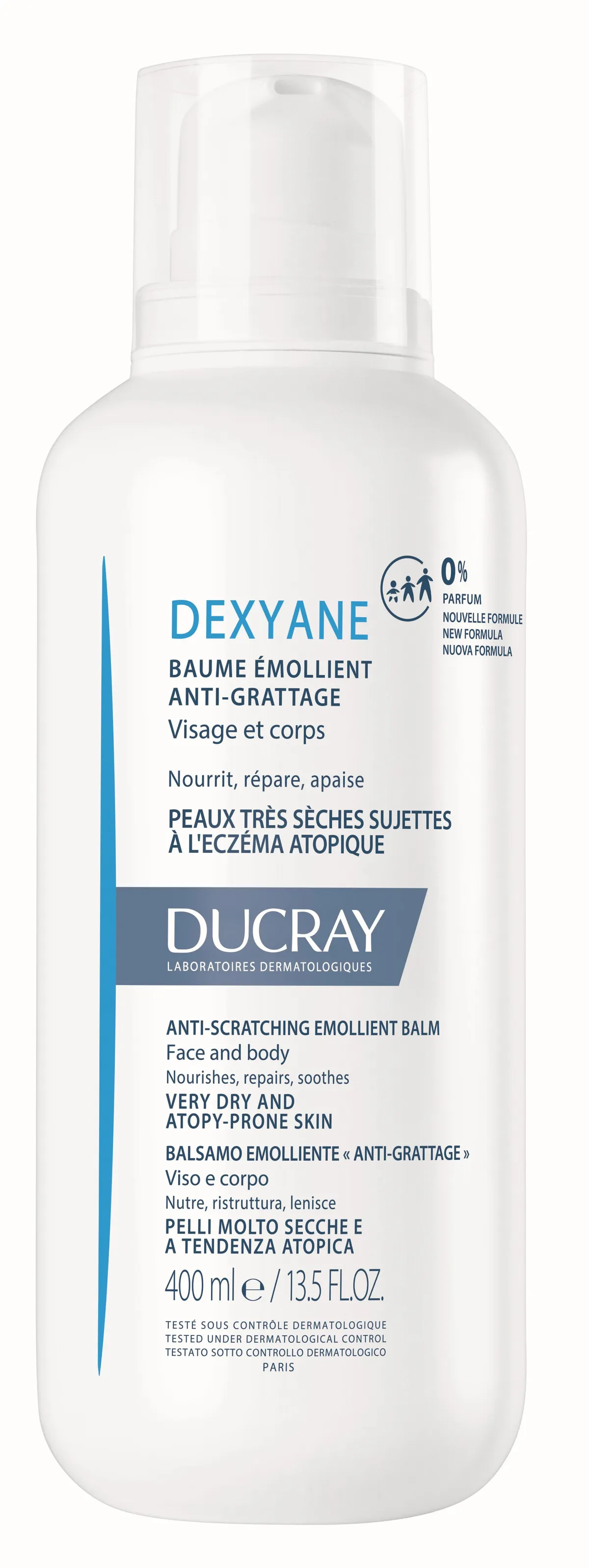 Ducray Dexyane Emolliërende Balsem Tegen Krabben 400Ml