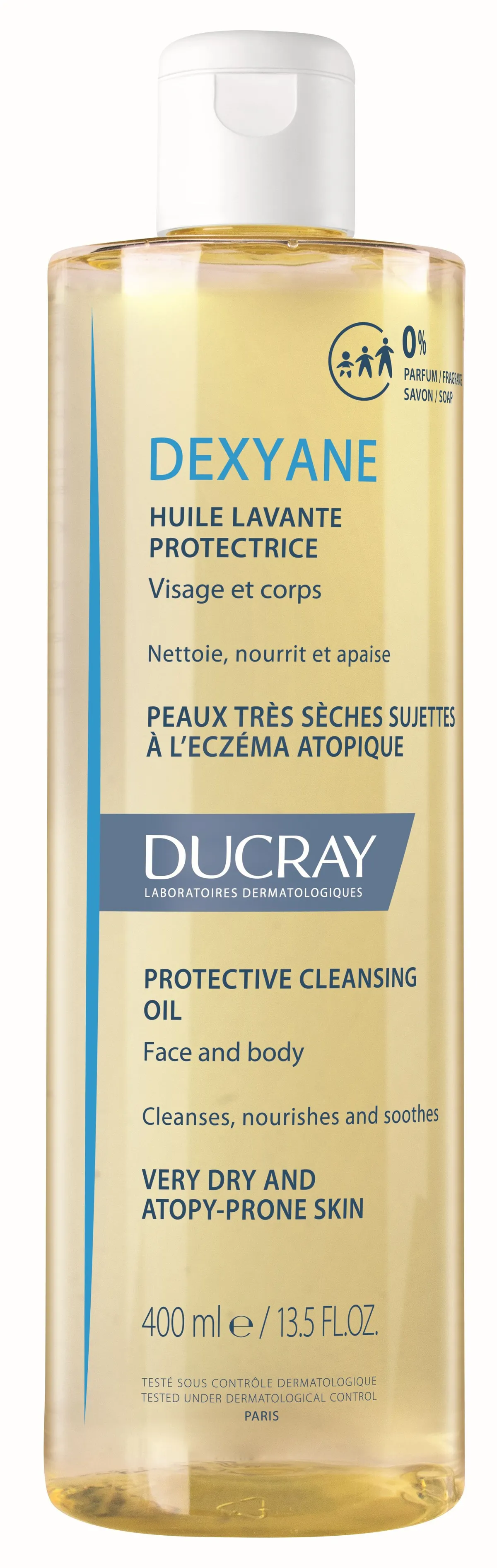 Ducray Dexyane Beschermende Doucheolie 400Ml