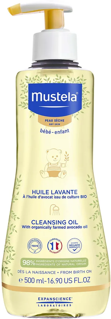Mustela Bébé PS Huile Lavante 500ml