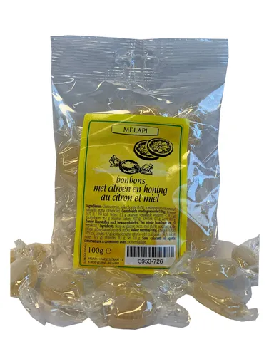 Melapi Snoepjes Citroen Honing 100 g