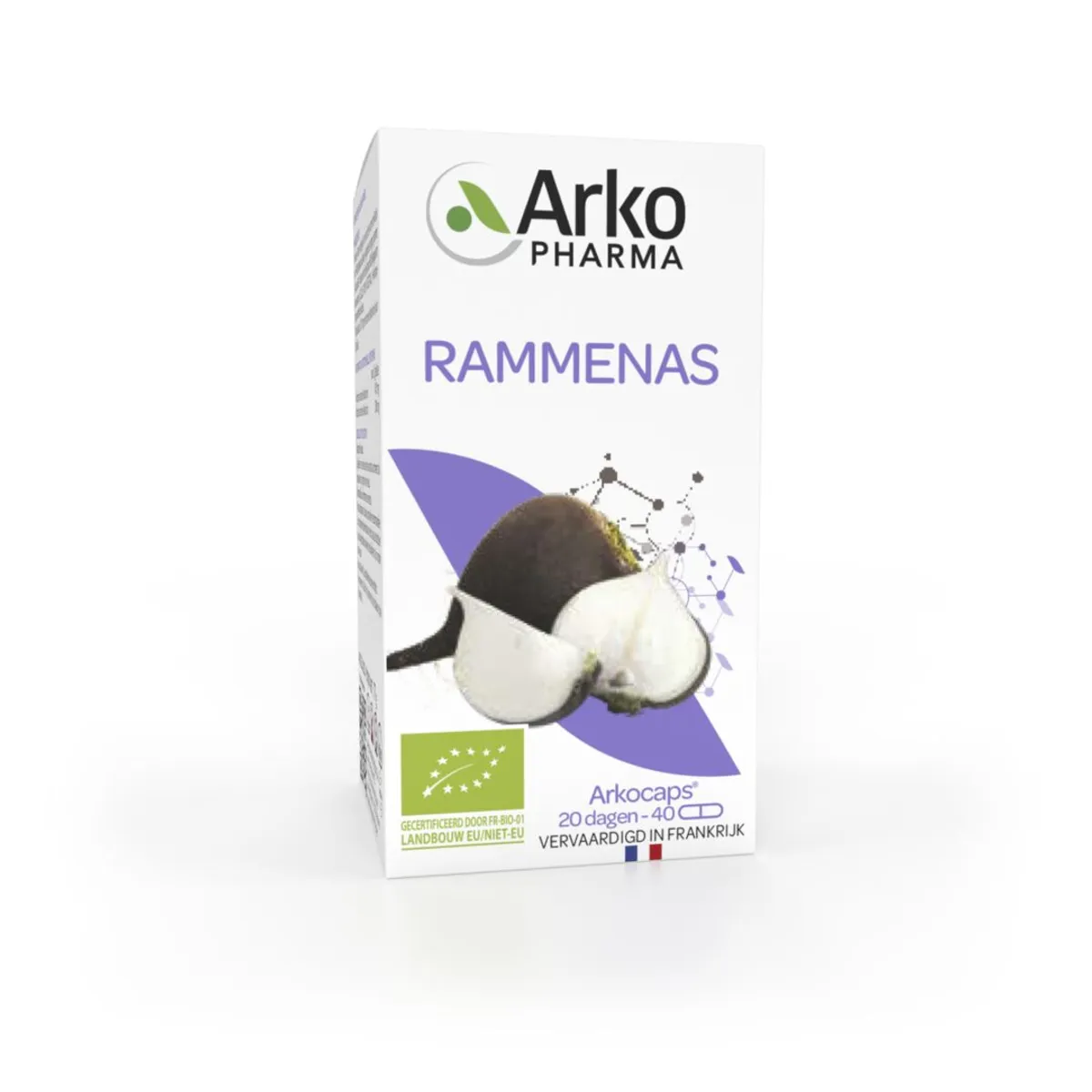 Arkogelules Rammenas bio 40 Capsules
