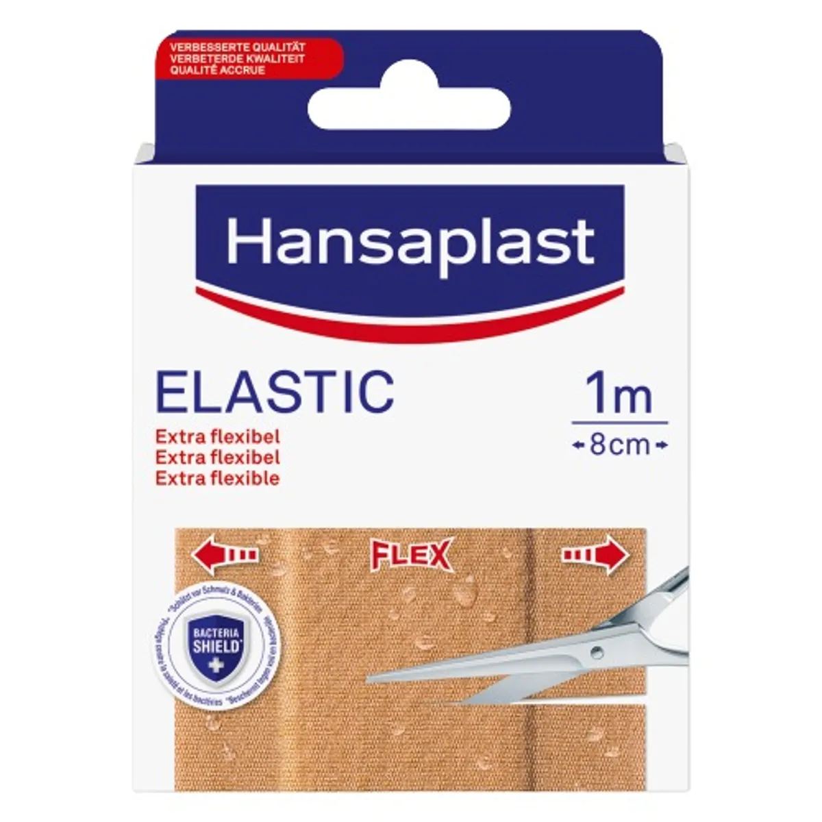 Hansaplast Elastic 1mx8cm