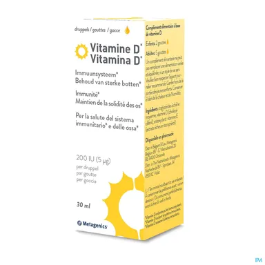 Viamine D 200 IE 30 ml