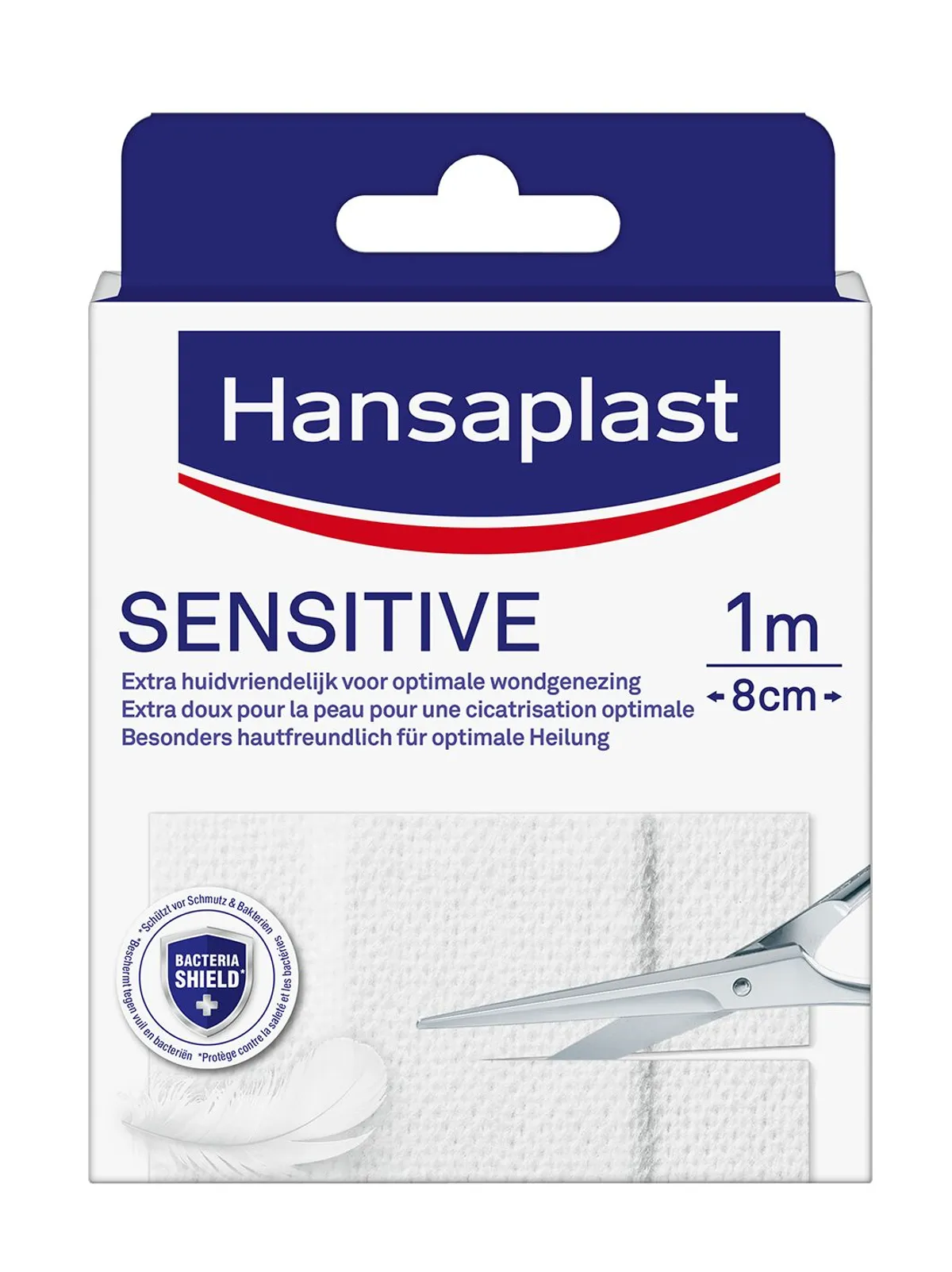 Hansaplast Sensitive 1 m x 8 cm