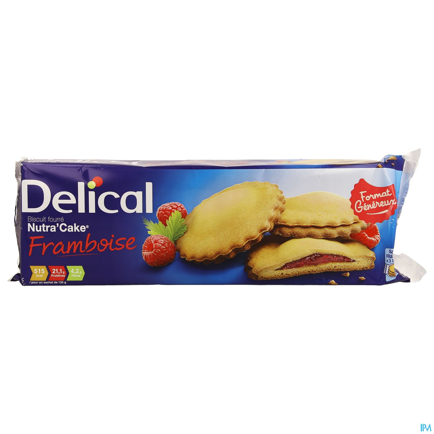 Delical Nutra Frambozencake 3x3 - Delical
