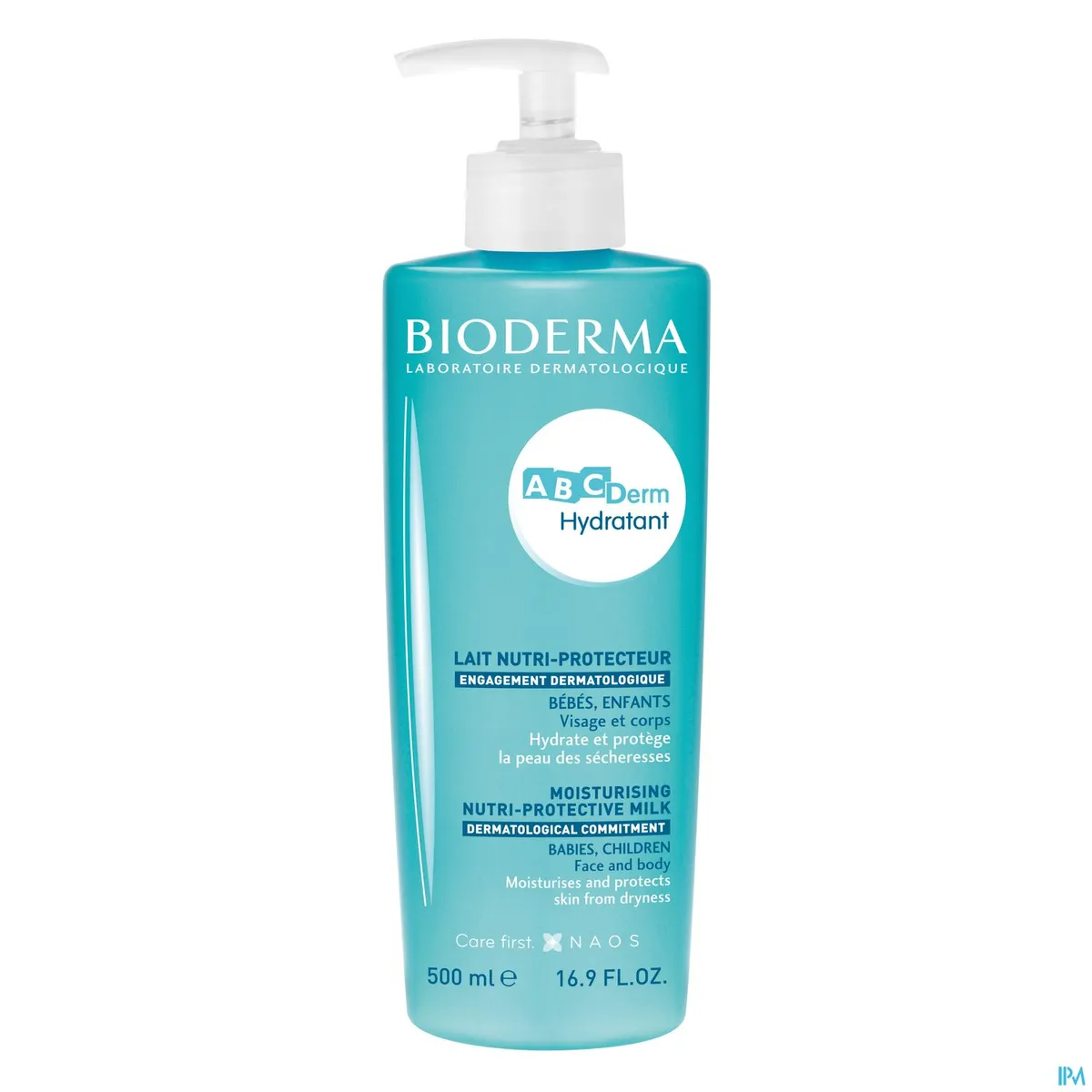 Bioderma Abc Derm Hydraterende Melk 500 ml