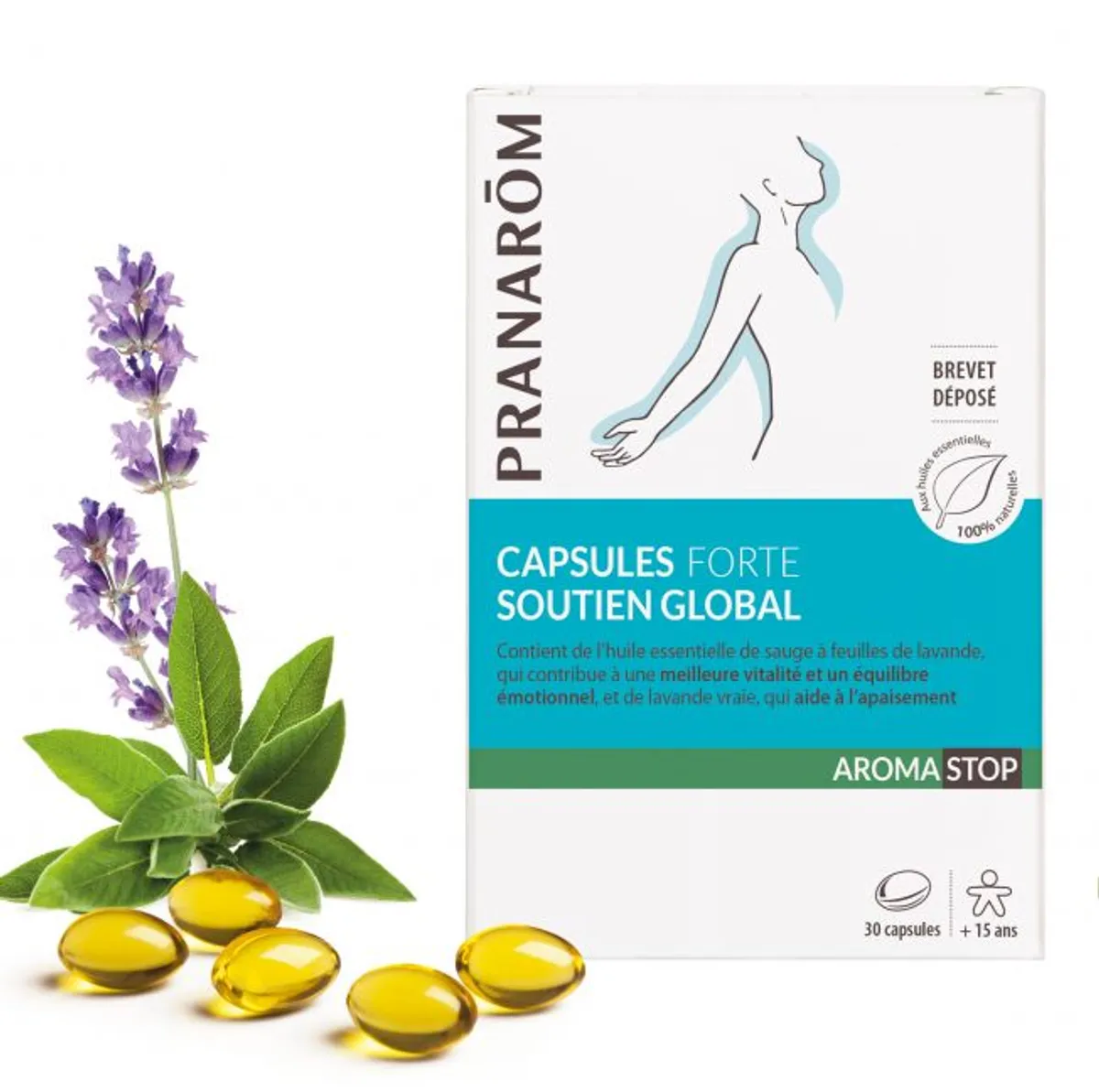 Pranarôm Aromastop Capsules Forte Soutien Global 30 Capsules
