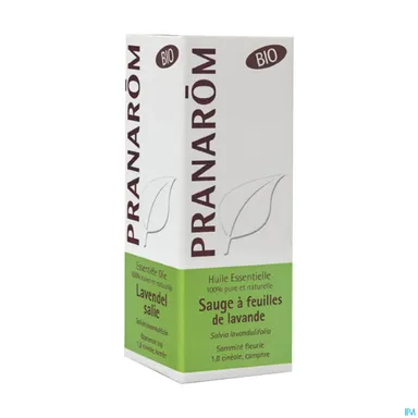 Pranarôm Huile Essentielle Sauge à Feuilles de Lavande 10ml