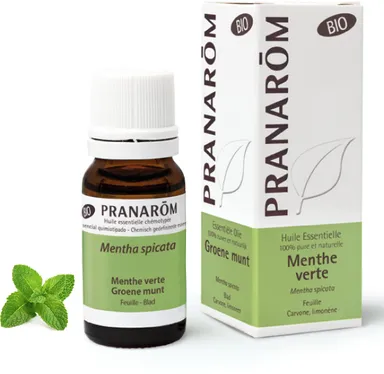Pranarôm Huile Essentielle Menthe Verte Bio 10ml