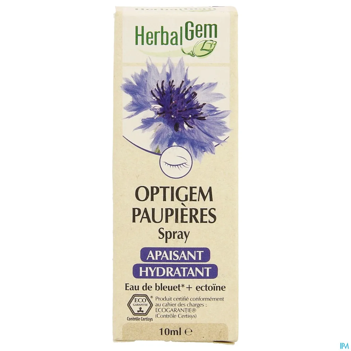 Herbalgem Optigem Spray voor de oogleden 10 ml
