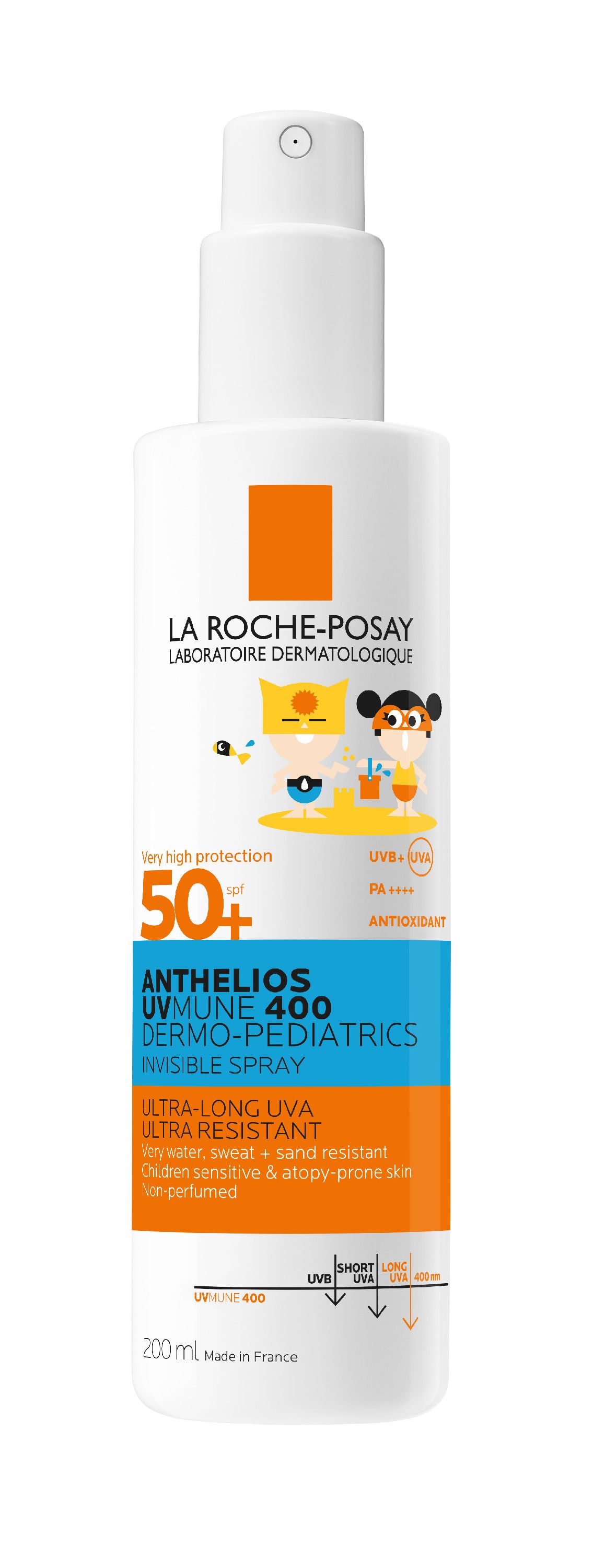 La Roche-Posay Anthelios Dermo-pediatrics IP50+ Spray 200ml - La Roche-Posay