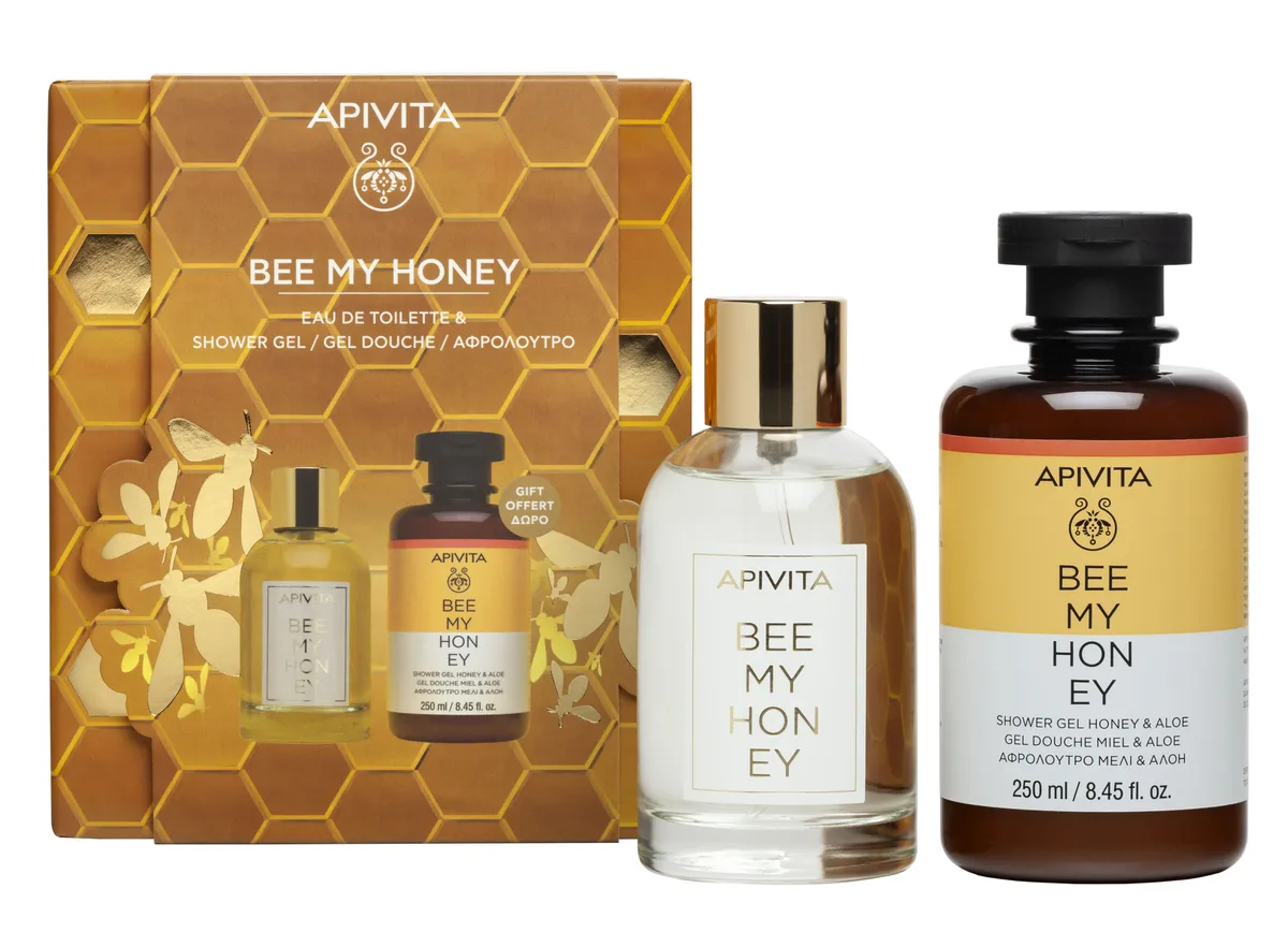 Apivita Coffret Bee My Honey 2 Produits