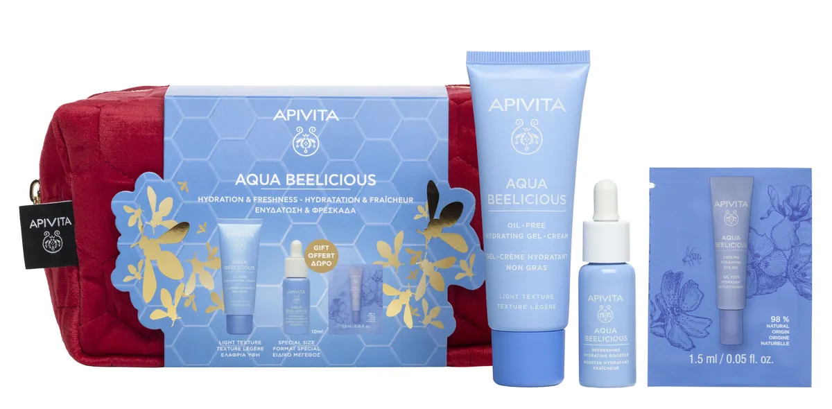 Apivita Coffret Aqua Beelicious Hydratation & Freshness 3 Produits