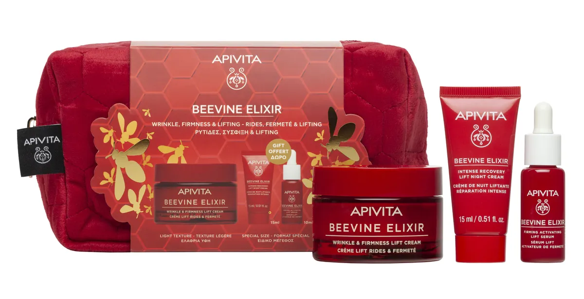 Apivita Coffret Beevine Elixir 3 Produits