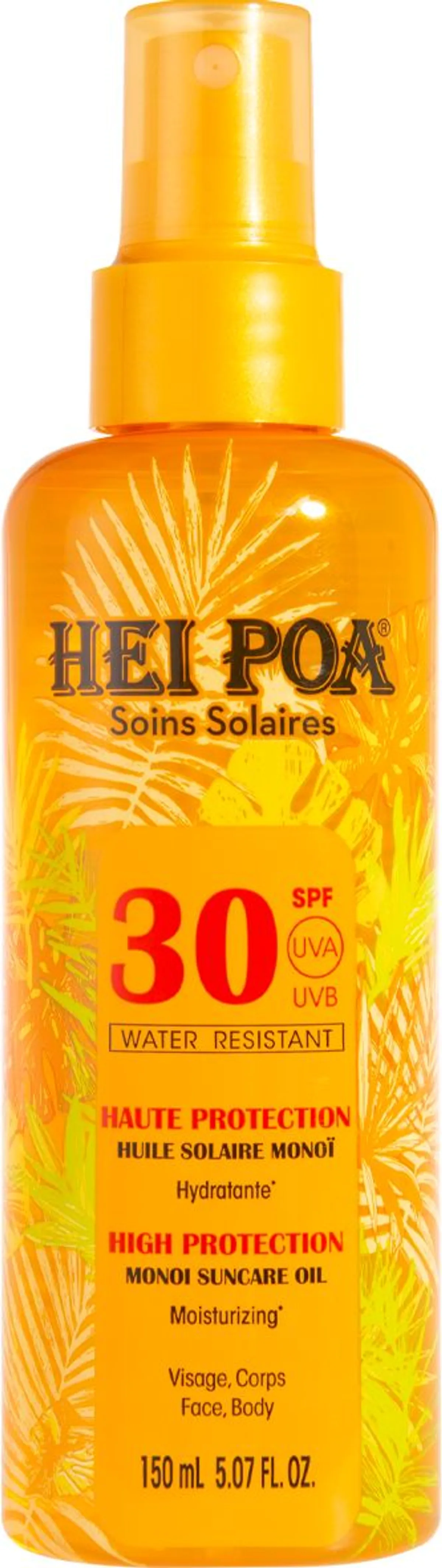 Hei Poa Huile Solaire Monoi Ip30 150ml