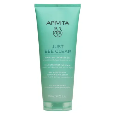 Apivita Just Bee Clear Gel Nettoyant Purifiant 200ml