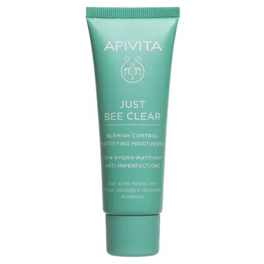 Apivita Just Bee Clear Hydraterende Matterende Verzorging Tegen Onzuiverheden 40 ml