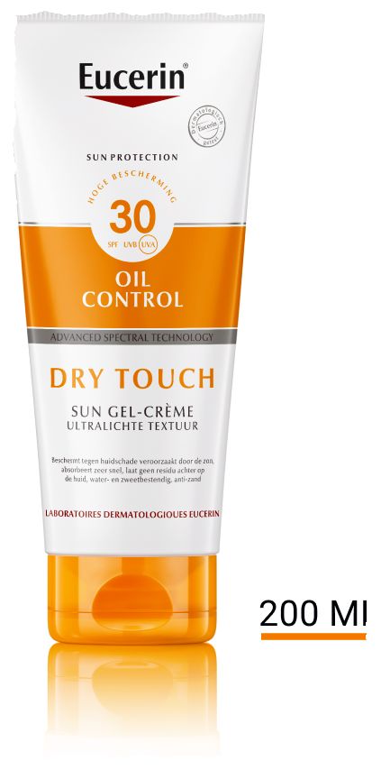 Sun Oil Control SPF 30 Dry Touch Gel-Crème Ultra Lichte Textuur 200ml - Eucerin