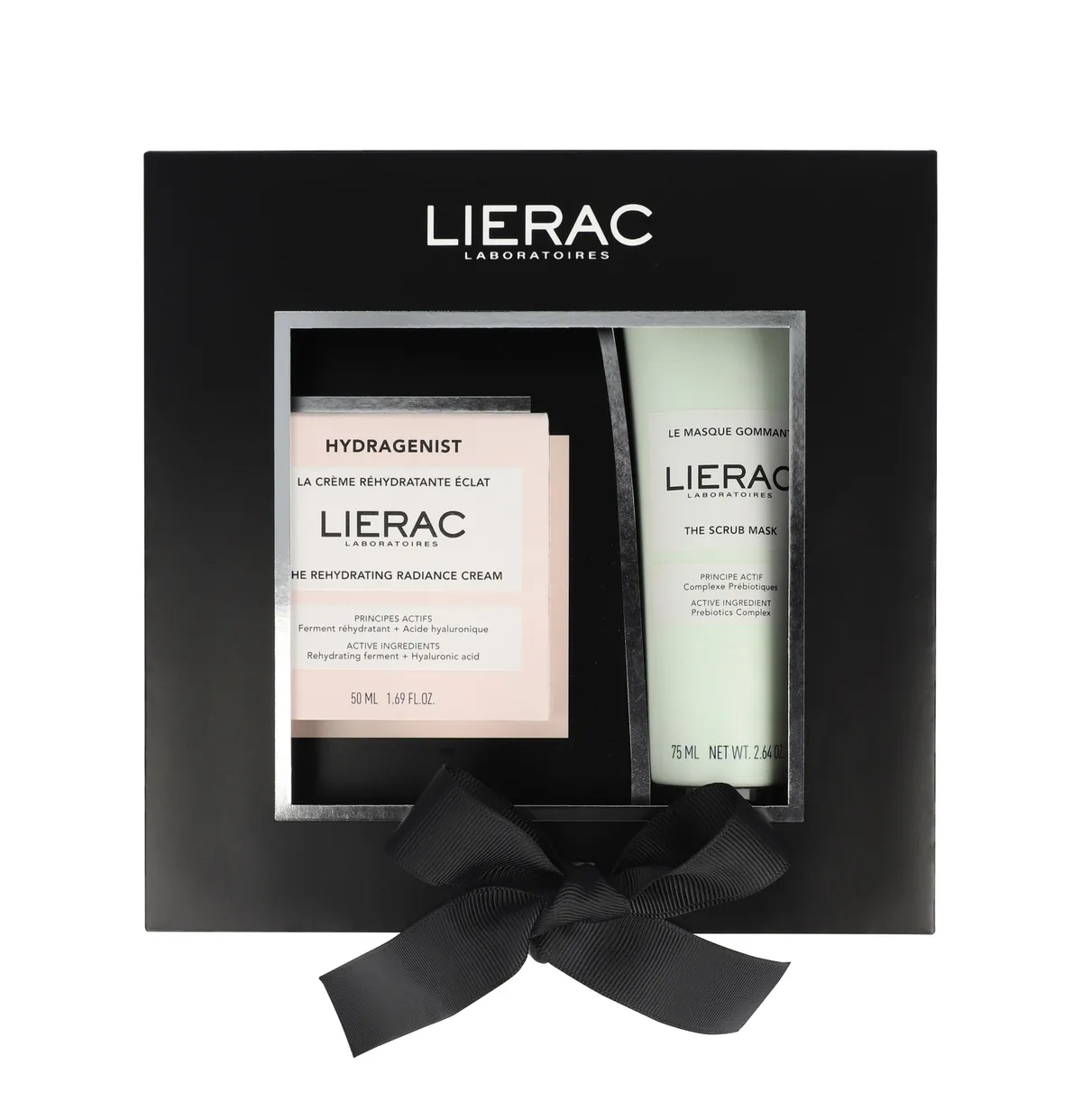 Lierac Kerstgeschenkdoos Hydragenist Rehydraterende Crème + Scrubmasker