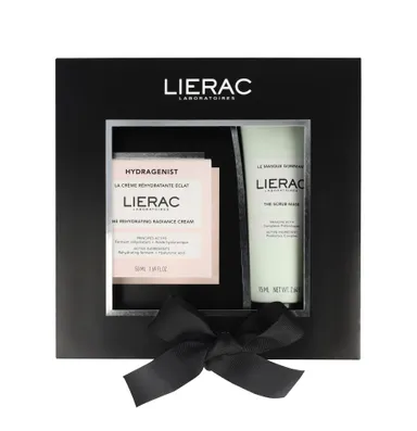 Lierac Kerstgeschenkdoos Hydragenist Rehydraterende Crème + Scrubmasker