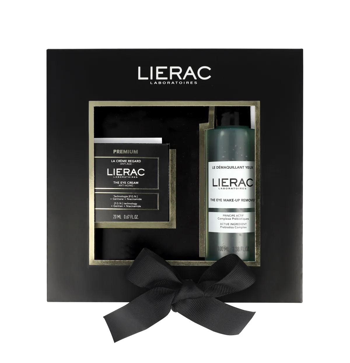 Lierac Premium Kerstgeschenkdoos Oogcrème en Make-up Remover 2 Producten