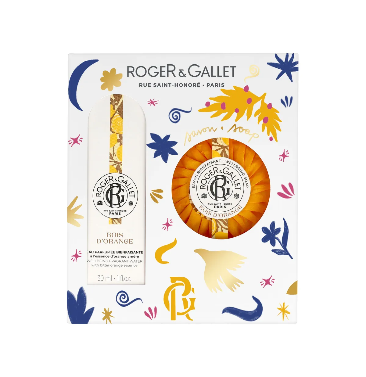 Roger&Gallet Coffret Noël Bois d'Orange 2 Produits