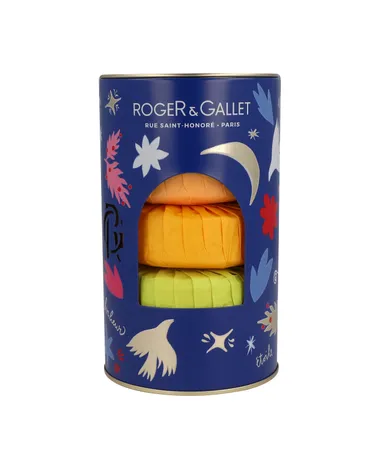 Roger&Gallet Coffret Noël 3 Savons Néroli Bois d'Orange et Osmanthus