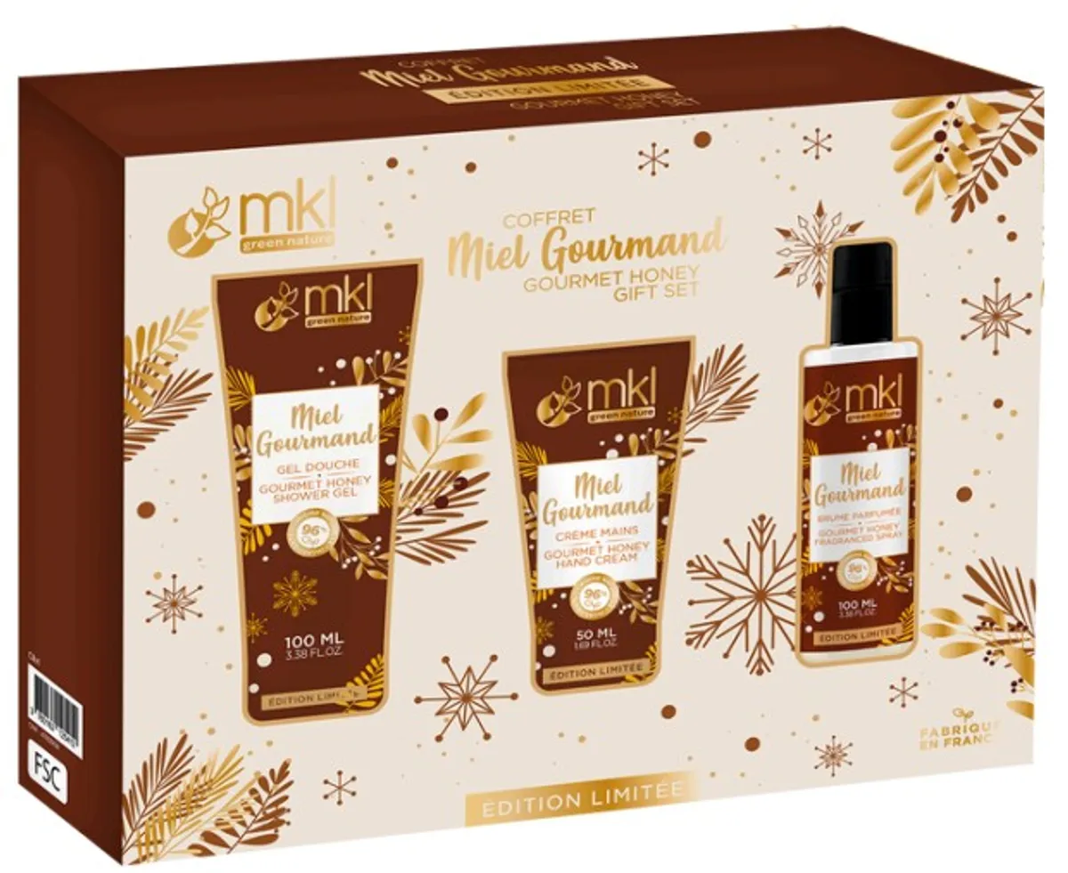MKL Geschenkdoos Miel Gourmand 3 Producten