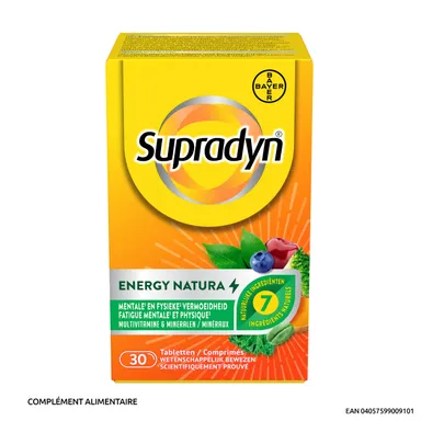 Supradyn Energy Natura 30 Comprimés