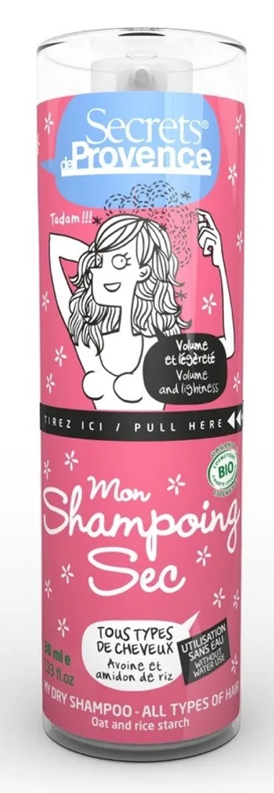 Secrets de Provence Bio Droogshampoo Poeder 38ml