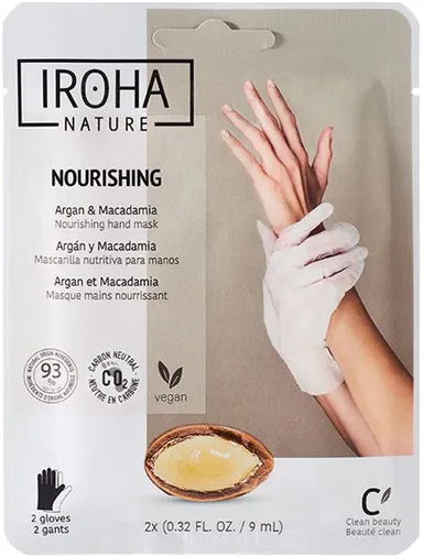 Iroha Masque Mains Gants Nourrissant 1 Paire