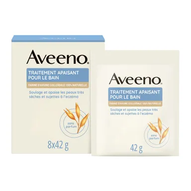 Aveeno Dermexa Traitement Apaisant Bain 8x42g