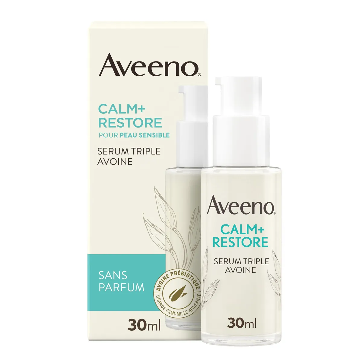 Aveeno Calm+Restore Sérum Triple Avoine 30ml