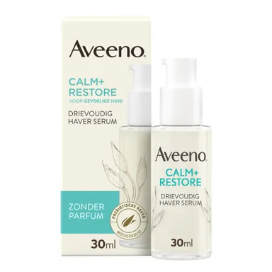 Aveeno Calm+Restore Serum Drievoudig Haver 30 ml