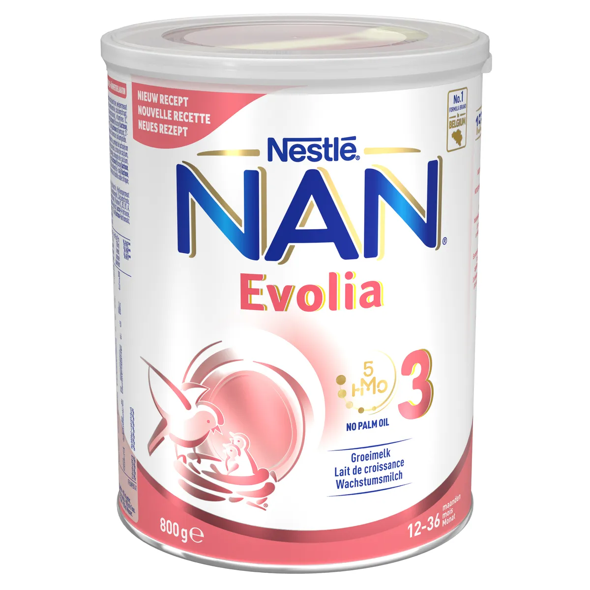 NESTLÉ NAN Evolia 3 Groeimelk 1+ jaar 800 g